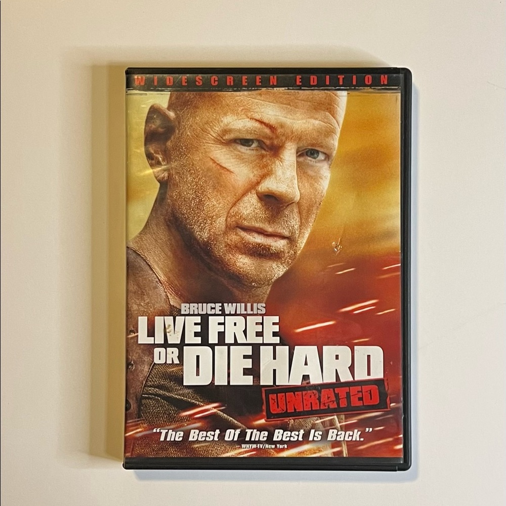 DVD- Live Free Or Die Hard - Unrated
